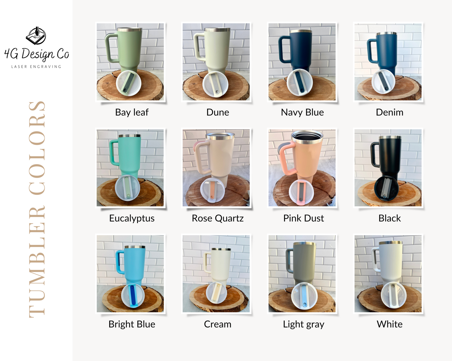 Mama Tumbler with Handle | Personalized 40 Oz Tumbler