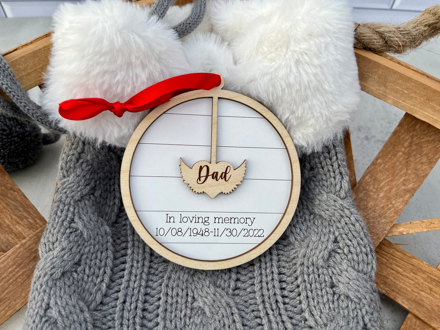 1-10 Family Christmas Ornament