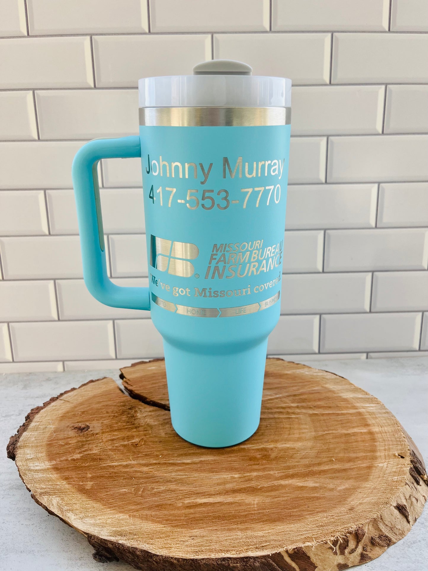 Personalized Tumbler with Handle | 40oz |