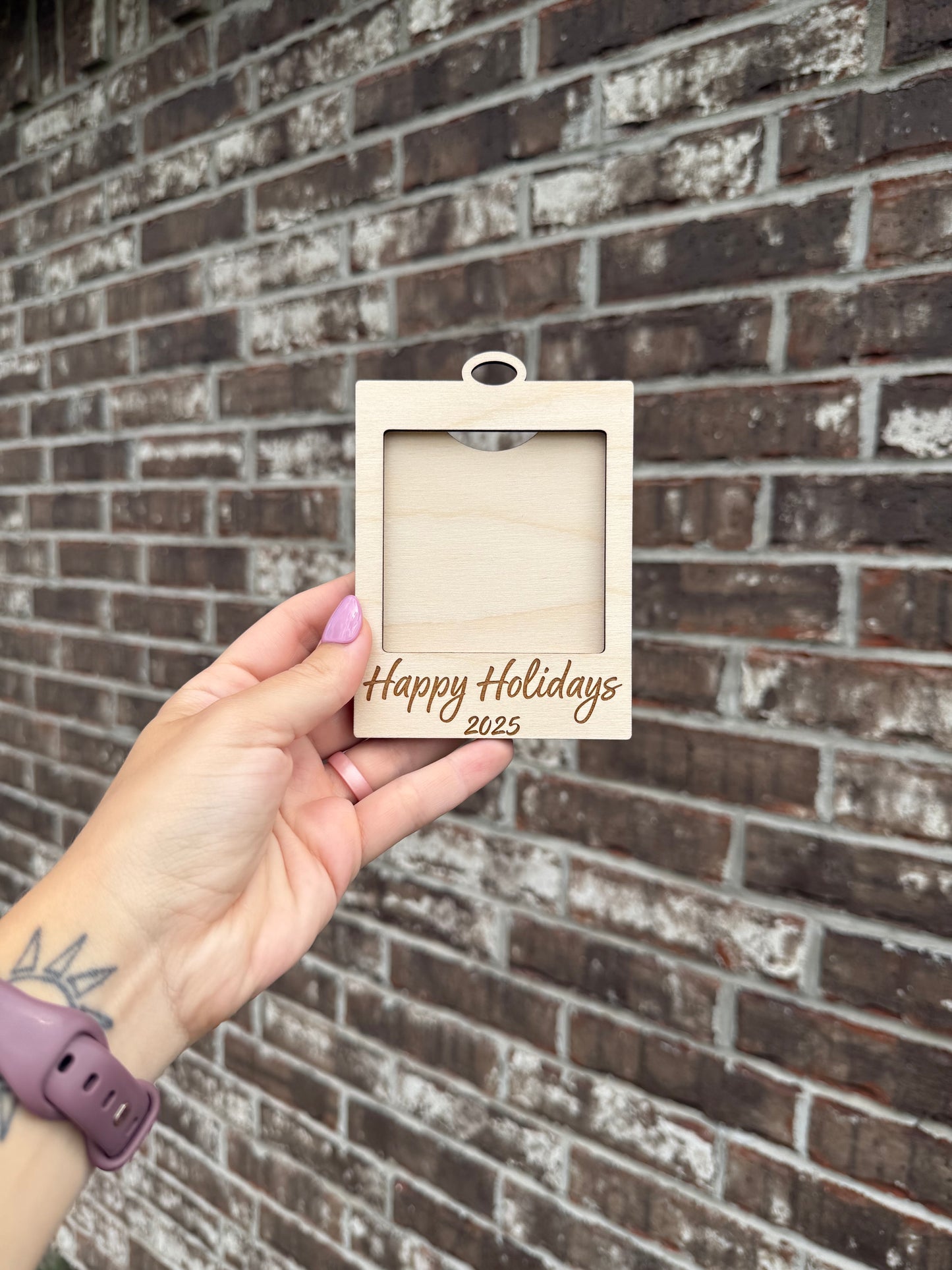 Photo Frame Christmas Ornament
