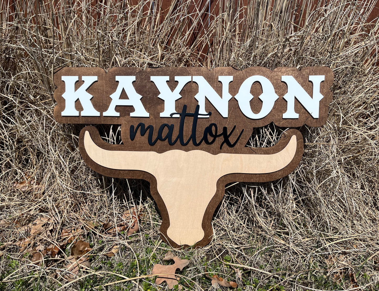 Western Name Sign