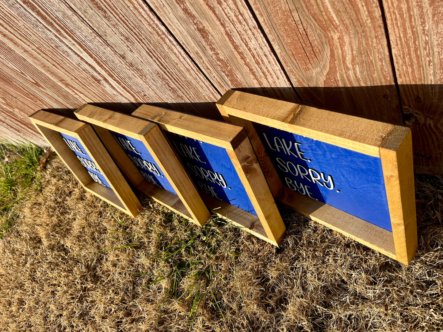Can’t. Lake. Sorry. Bye. | Lake House Sign