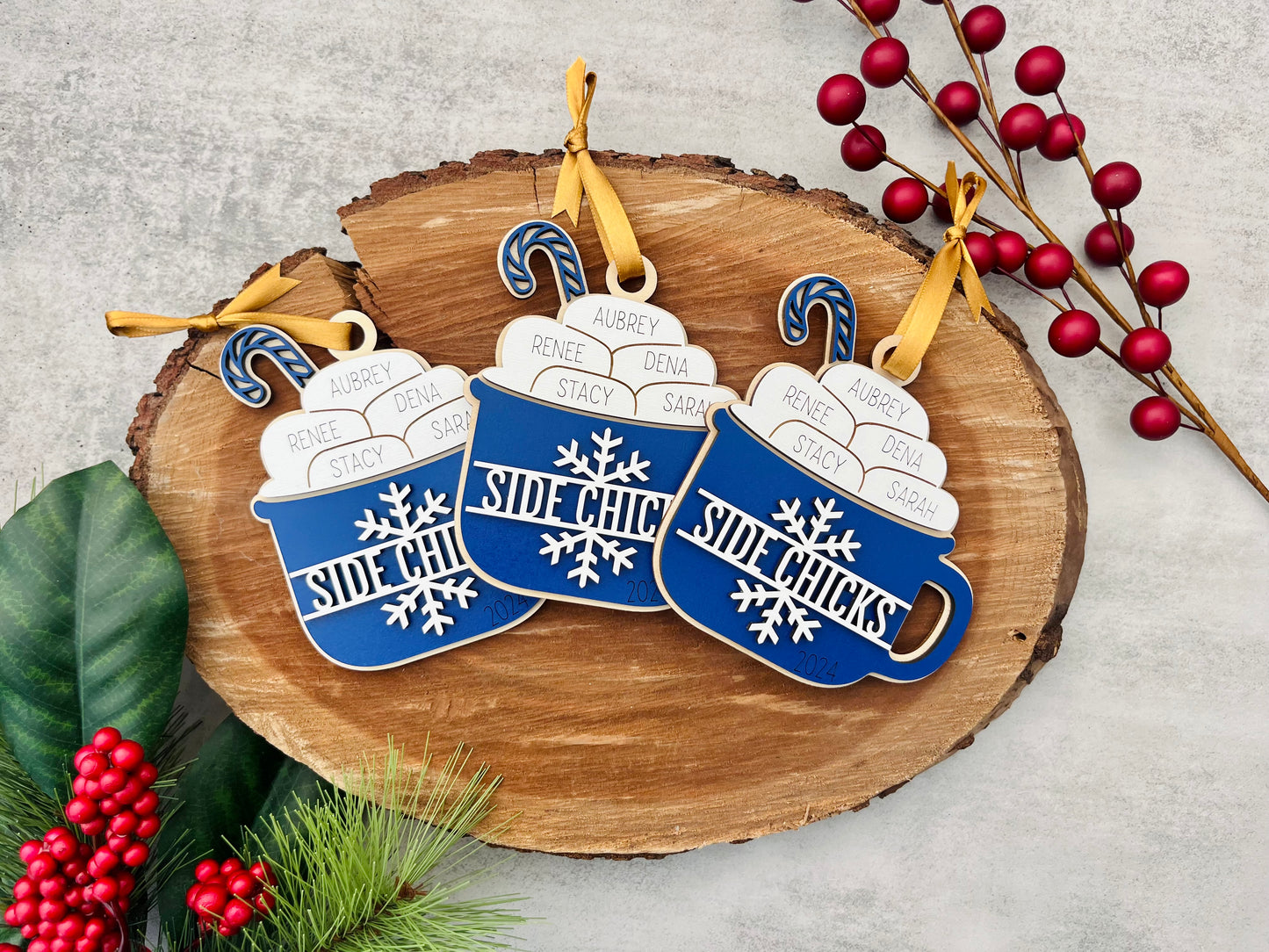 Up to 11 Names | Family Christmas Ornament Personalized