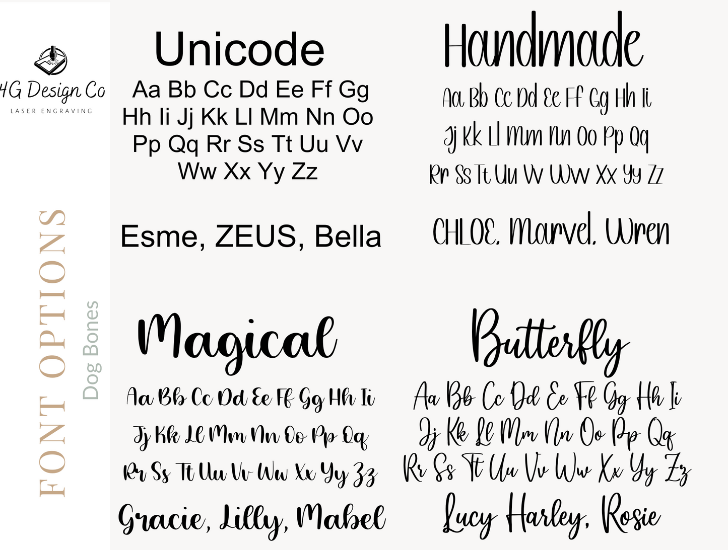 Large Personalized Dog Bone Name Sign