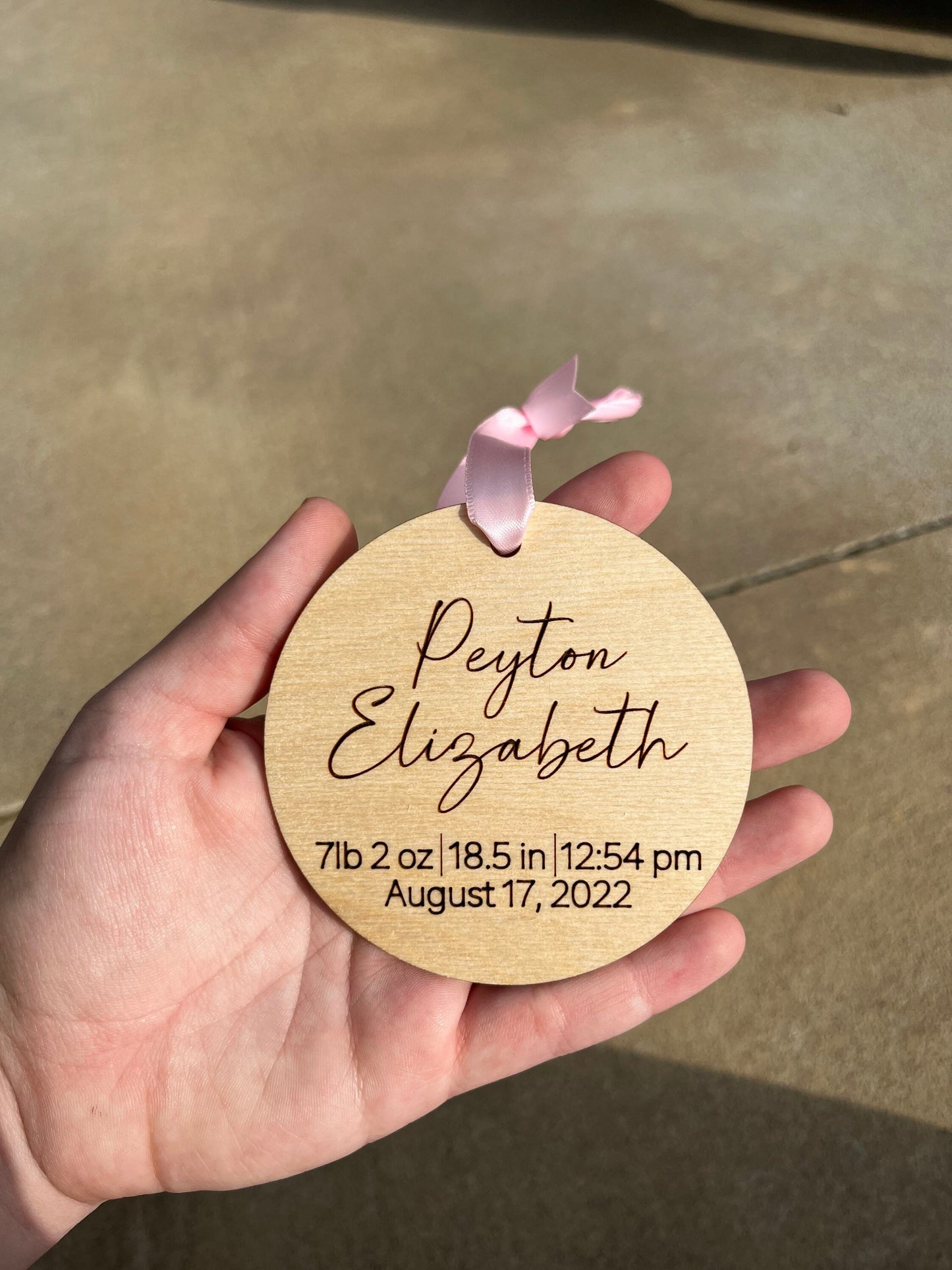 Baby’s First Christmas Ornament