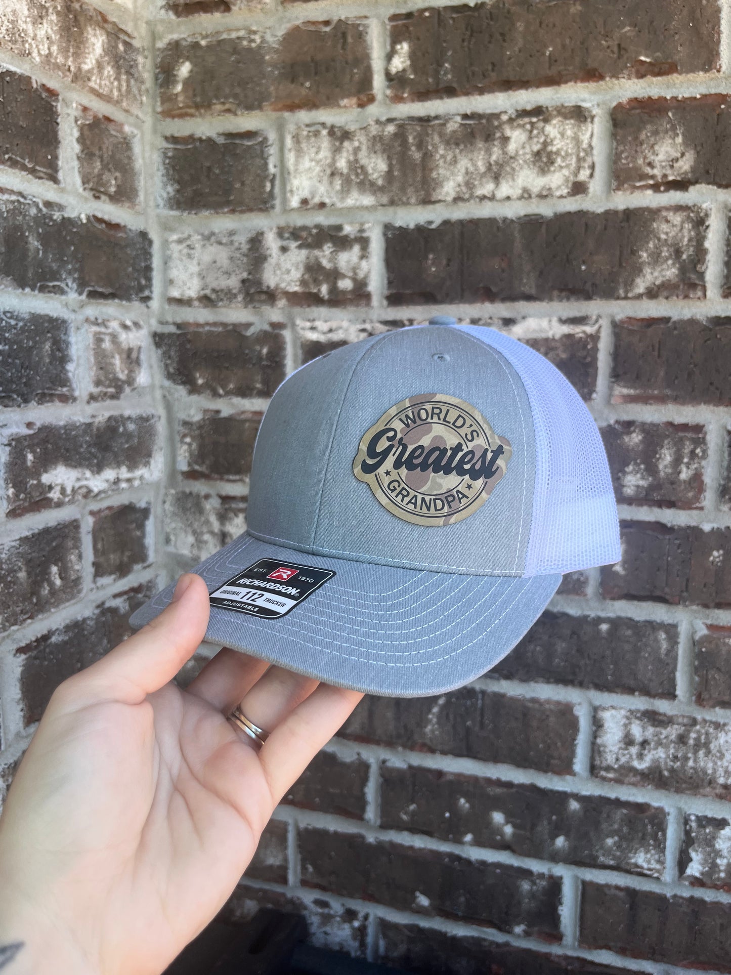 Worlds Greatest Grandpa Men’s Hat - Ready to Sell