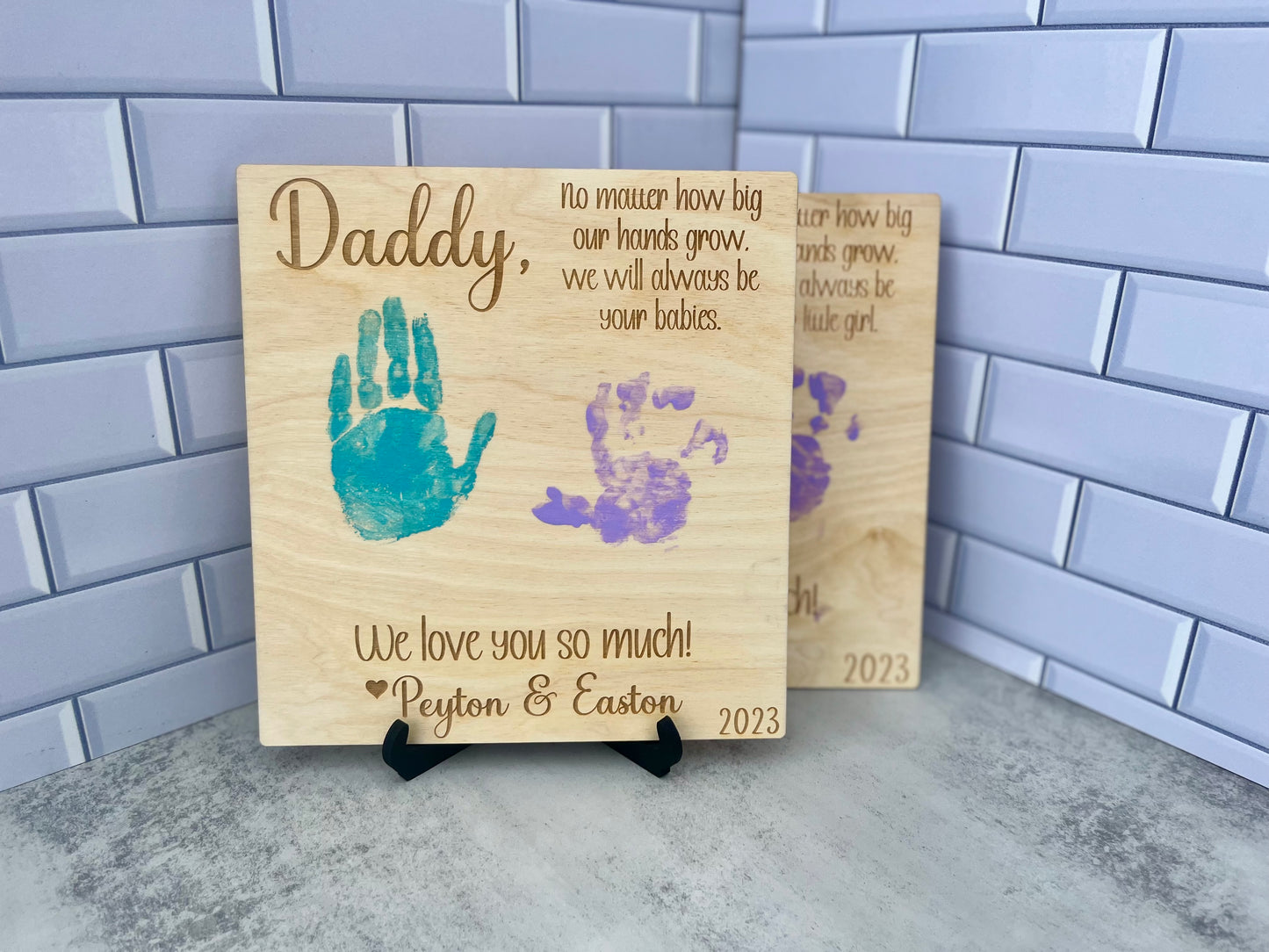 Fathers Day Handprint Sign