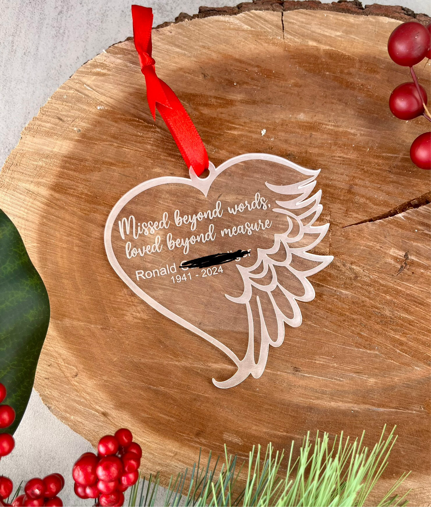 Memorial Ornament for Loved Ones