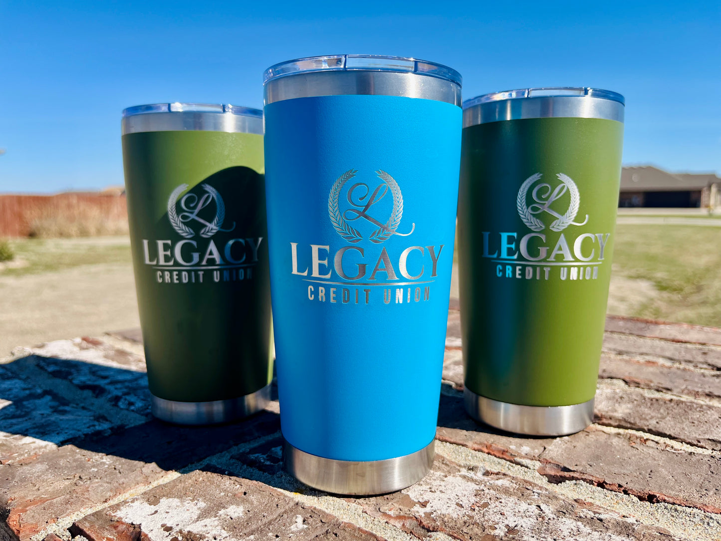 20 Oz Tumbler with Slide Lid | Men, Women, Logo