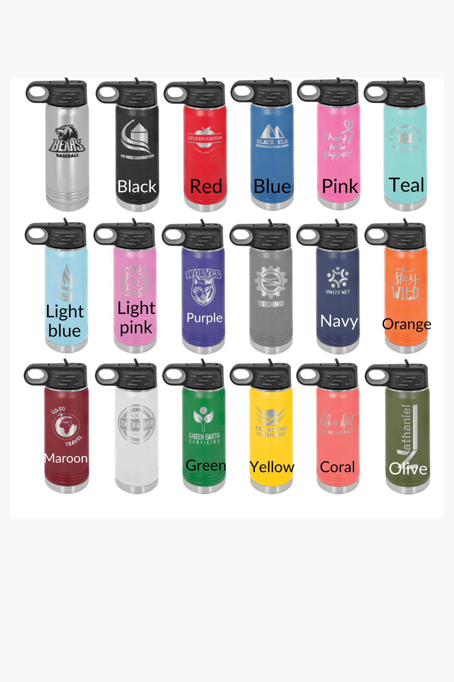 Personalized Water Bottle