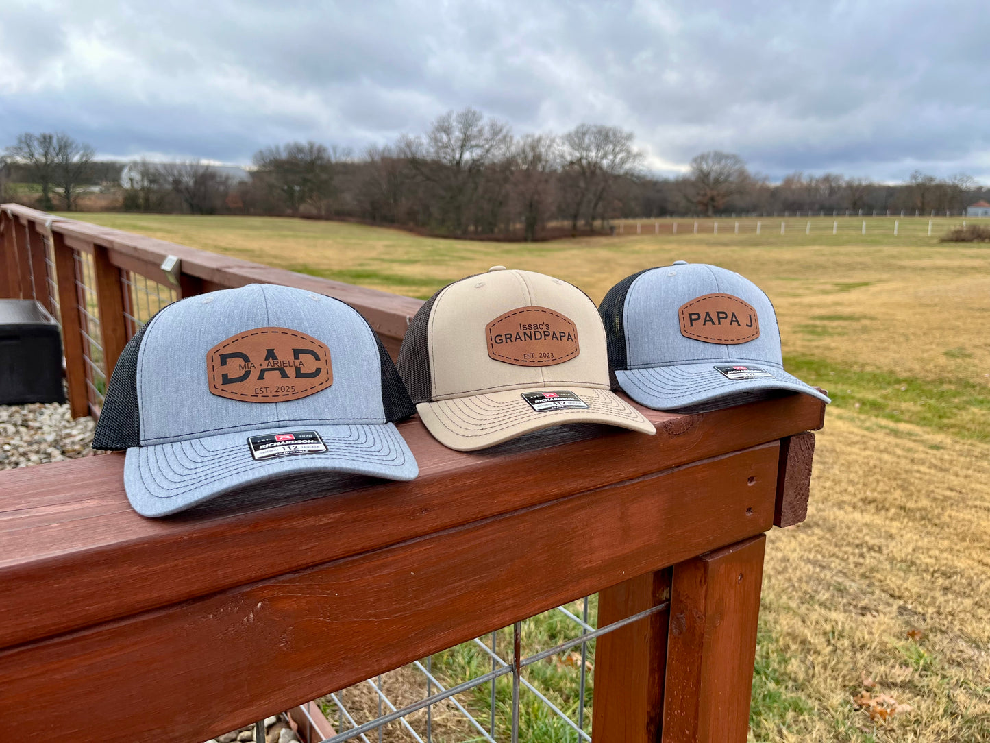 Dad Hat Personalized with Kids Names