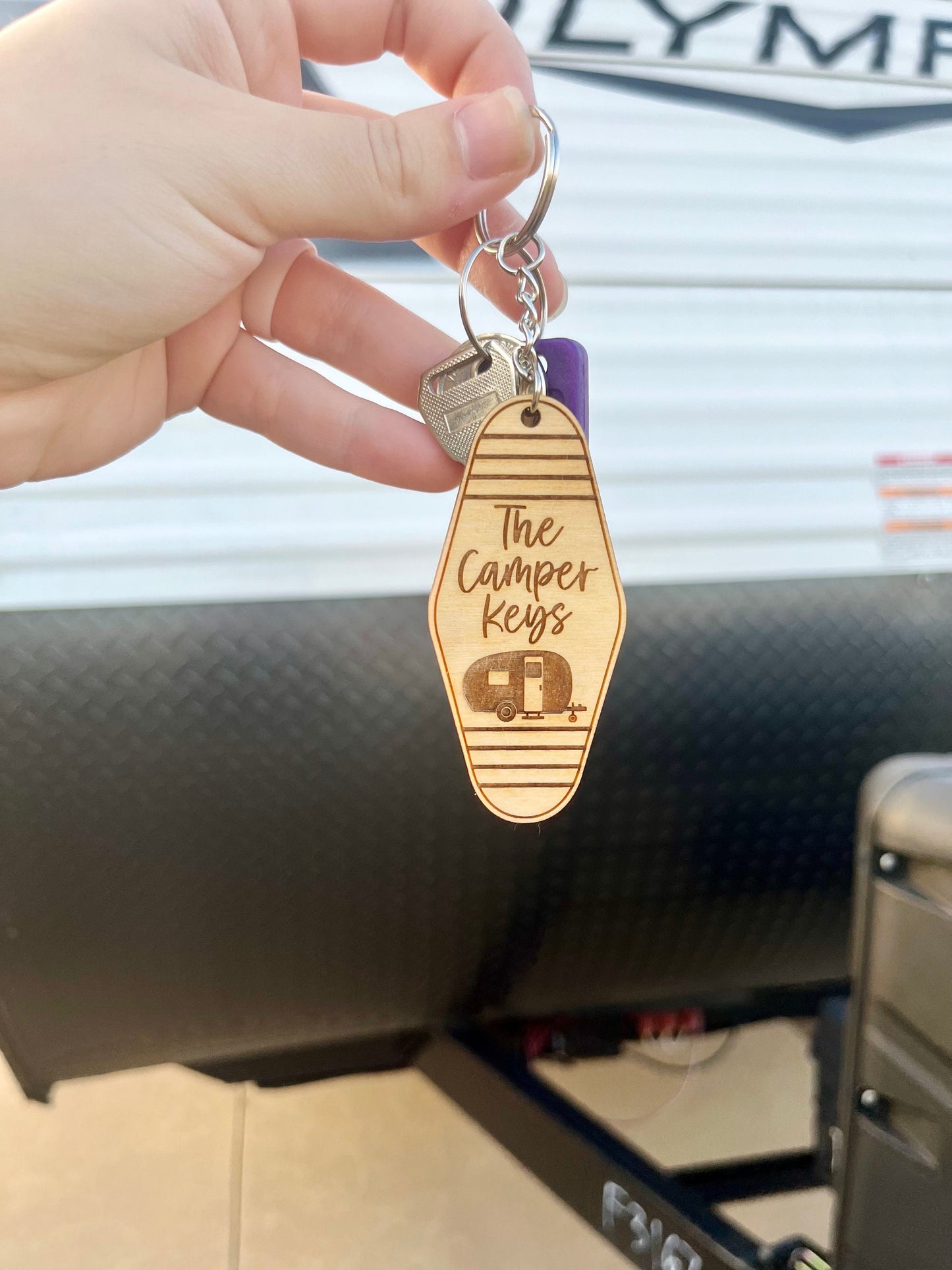 Keys to the Camper Keychain | RV Key Chain