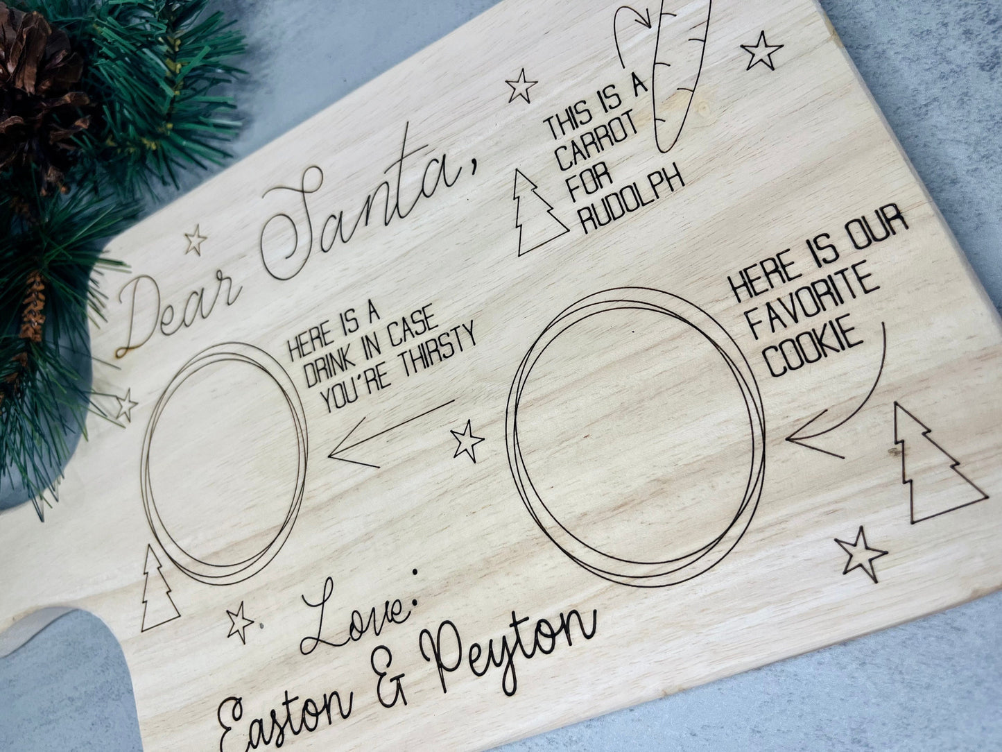 Christmas Santa Tray | Charcuterie Board